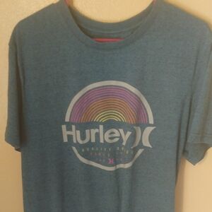 Hurley Blue Graphic T-Shirt